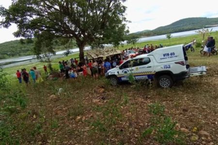 Tio e sobrinho morrem afogados em barragem no município de Jacobina