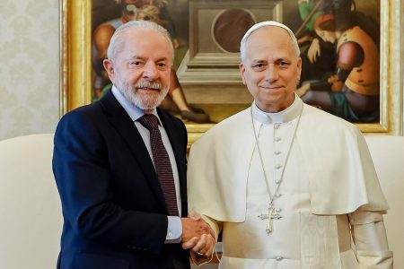 Lula se reúne com o Papa Leão XIV no Vaticano e diz que Brasil saiu do mapa da fome pela segunda vez Lula se reúne com o Papa Leão XIV no Vaticano e diz que Brasil saiu do mapa da fome pela segunda vez