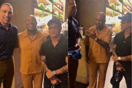Popó e Werdum se reconciliam após briga em luta: “O esporte venceu” Popó e Werdum se reconciliam após briga em luta: “O esporte venceu”