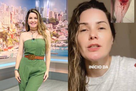 Repórter da Record reage a assalto e se machuca na frente de casa em Ondina