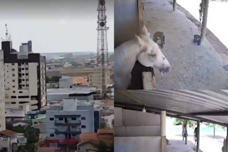 Tremor de terra é registrado por câmeras no interior da Bahia