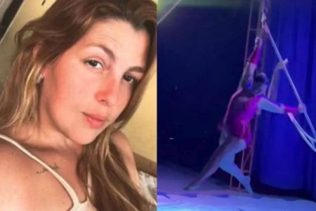 Trapezista baiana morre após cair durante apresentação em circo no interior de Sergipe