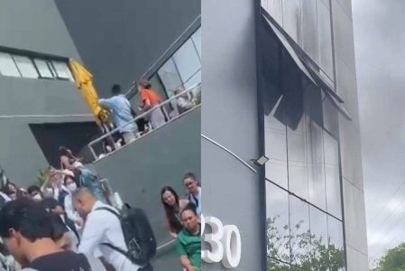 Princípio de incêndio obriga evacuação de estudantes em faculdade de Salvador