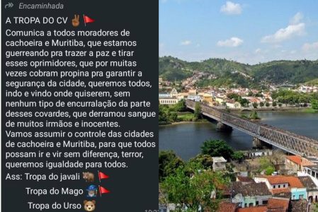 CV planeja tomar cidades do Recôncavo