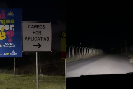Motoristas de app se revoltam com mudança de ponto no Aeroporto de Salvador e prometem paralisação