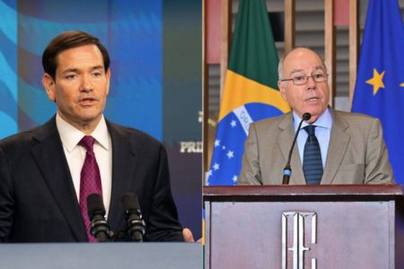 Marco Rubio convida Mauro Vieira para reunião em Washington Marco Rubio convida Mauro Vieira para reunião em Washington