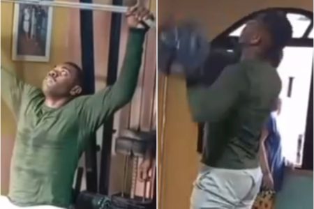 Davi Brito surpreende web ao mostrar preparação para luta Davi Brito surpreende web ao mostrar preparação para luta