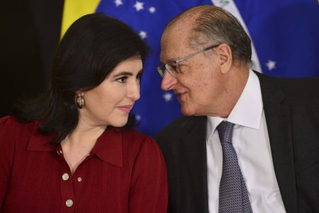 Alckmin diz que seria uma honra ter Tebet no PSB Alckmin diz que seria uma honra ter Tebet no PSB