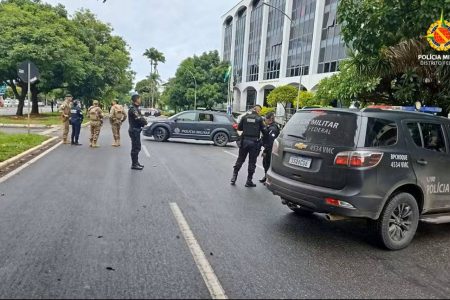 BOPE descarta ameaça após mala suspeita provocar isolamento de área em Brasília