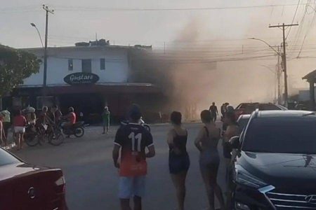 Explosão destrói pizzaria e deixa feridos no interior da Bahia