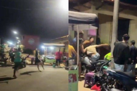 Homem persegue mulher com facão e é linchado por populares no Pará