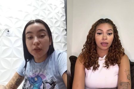 Jovens apontadas como ‘Japinha do CV’ se pronunciam e apontam que a história era fake