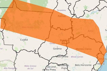 Inmet emite alerta laranja de tempestade para 25 cidades da Bahia
