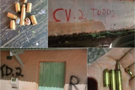 Ataque do CV aterroriza cidade da Bahia; casas e carros são alvejados em noite de tiroteio