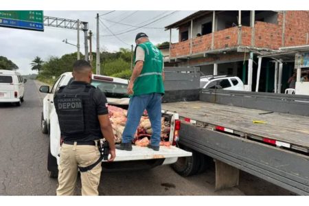 Homens são presos por abate clandestino e venda de carne imprópria em São Sebastião do Passé