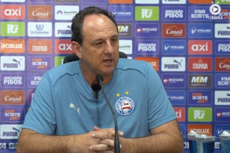 “Foi uma noite muito infeliz”, diz Rogério Ceni após empate do Bahia com Juventude