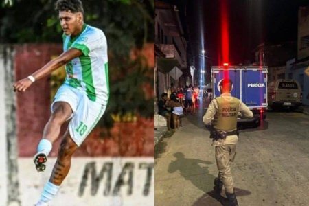 Jogador de futebol é morto a tiros dentro de casa no sudoeste da Bahia