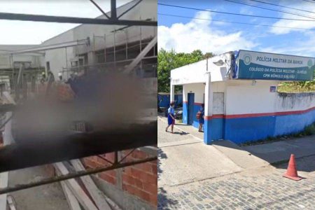 Operário morre após queda em obra de colégio da Polícia Militar em Ilhéus