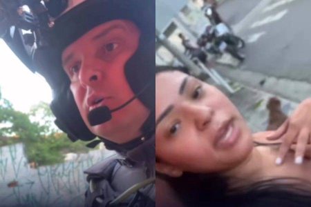 Mulher denuncia abuso de autoridade e grava policial militar: “Me chamou de rapariga”