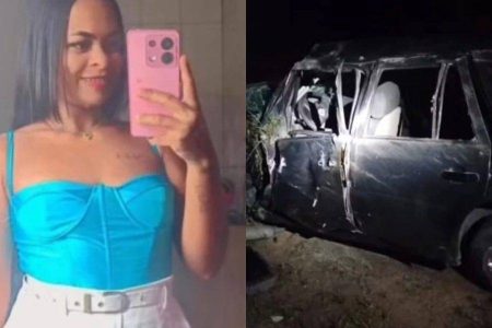 Jovem morre e três pessoas ficam feridas após capotamento na BR-101, no extremo sul da Bahia