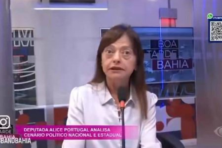 “O tabuleiro está confuso”, afirma Alice Portugal ao cobrar reunião política de Jerônimo