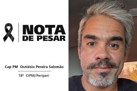 PM lamenta morte de capitão baleado em confronto na Avenida Contorno