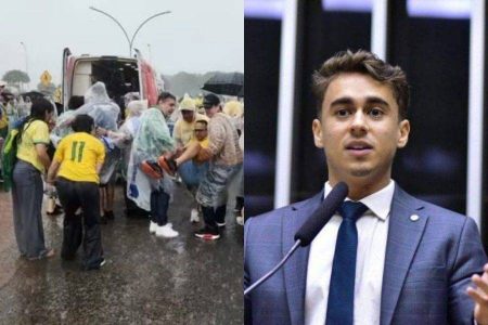 Jovem atingido por raio em ato de Nikolas Ferreira teve hemorragia no ouvido