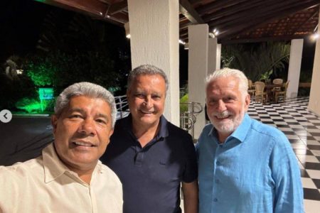 Jerônimo, Rui e Wagner postam fotos juntos e reacendem exclusão de Coronel da chapa