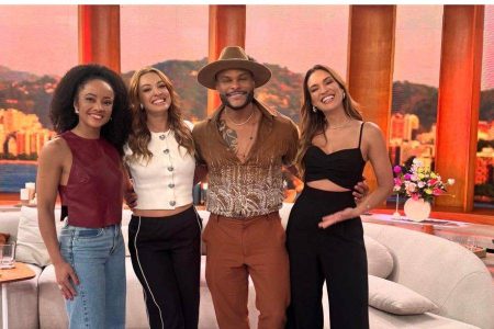 Tony Salles apresenta hit do Carnaval na Globo e contagia plateia com coreografia