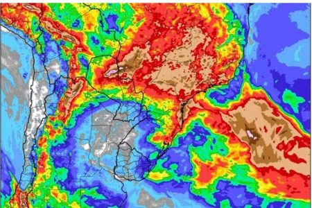 Terceiro ciclone de 2026 entra em formação e coloca sete estados sob risco de temporais