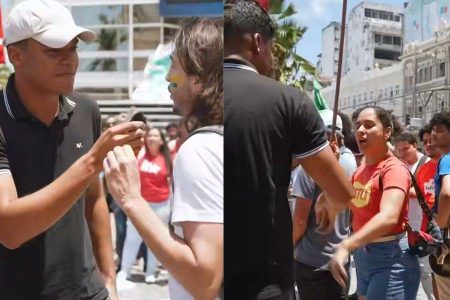 Vereador Sandro Filho é roubado e agredido por manifestantes em protesto sobre tarifa de ônibus