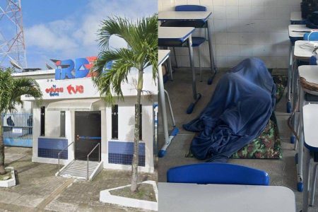 Diárias insuficientes do Governo da Bahia levam funcionários do Baianão a dormir no chão