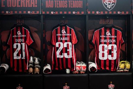 Vitória divulga numeração fixa do elenco para a temporada 2026