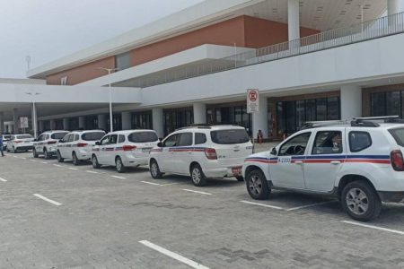 Semob amplia vagas para táxis no novo terminal rodoviário de Águas Claras