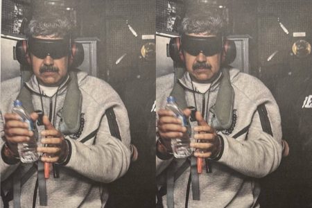 Trump divulga foto de Maduro dentro de navio militar a caminho de Nova York