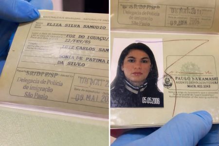 Passaporte de Eliza Samudio é encontrado em Portugal 15 anos após assassinato