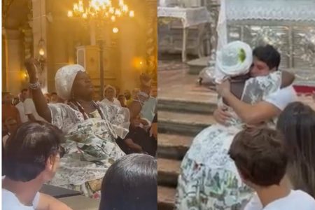 “Ele mudou minha vida”: mulher se emociona ao lembrar cirurgia feita por Alan Sanches durante missa de sétimo dia