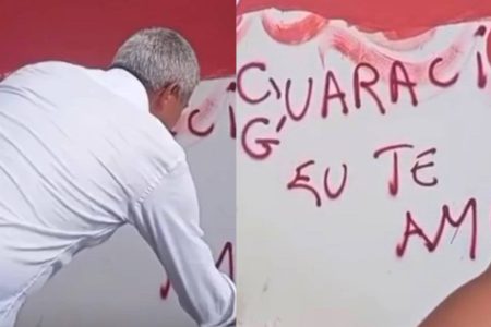 Jerônimo erra nome de cidade durante agenda na Bahia e escreve: “Cuaraci”