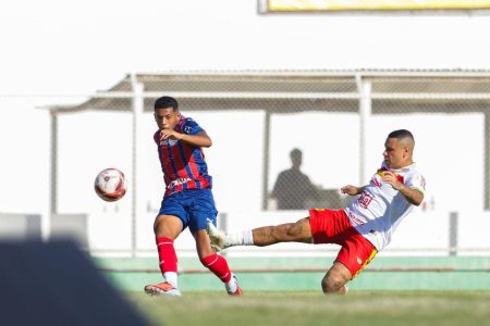 Juazeirense e Bahia empatam em 1 a 1 pelo Campeonato Baiano