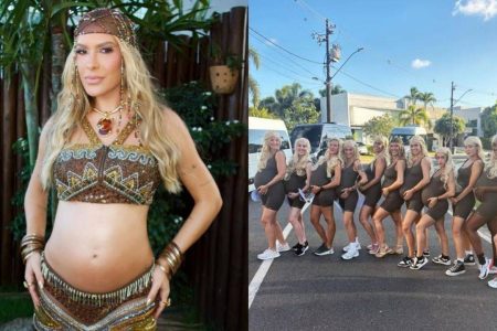 Lore Improta desce do trio de Léo Santana e curte o Pipoco no meio do público em Salvador