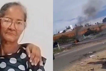 Idosa morre atropelada após tentar atravessar a BR-116 Sul, em Feira de Santana