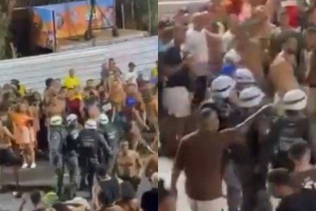 Homem é preso após socar policial militar durante briga no circuito Barra-Ondina