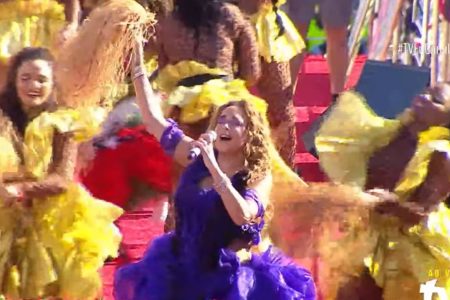 Daniela Mercury leva a “pipoca da rainha” para o Campo Grande nesta terça (17)