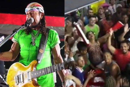 Bell Marques paga R$ 2 mil e compra mercadoria de ambulante com isopor quebrado