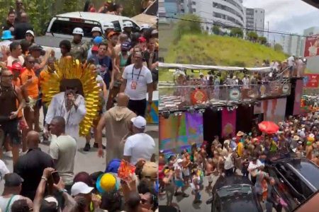 Carlinhos Brown comanda Arrastão na Quarta-feira de Cinzas e encerra o Carnaval de Salvador