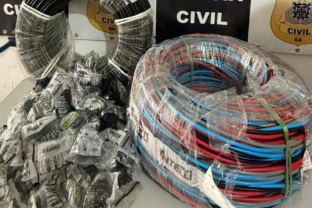 Homem é preso suspeito de vender materiais furtados de concessionária de energia na Bahia