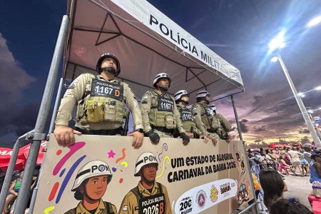 Número de roubos cai 40% no quinto dia do Carnaval de Salvador, diz SSP