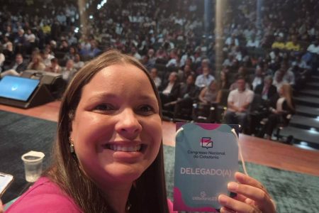 Vereadora Isabela Sousa é eleita secretária nacional de Mulheres do Cidadania durante congresso em São Paulo