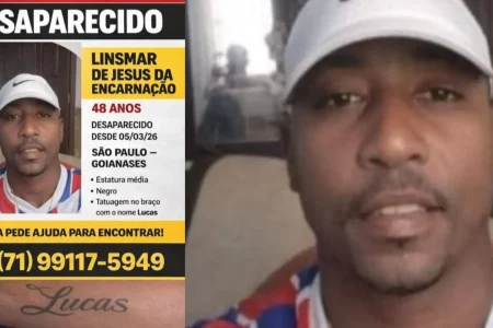 Baiano de 48 anos desaparece em São Paulo e família pede ajuda para localizá-lo