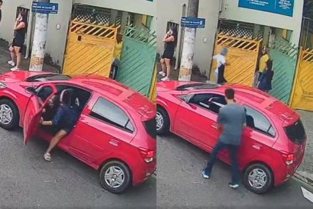 Carro com bebê de dois meses dentro é roubado em SP; suspeito foi preso